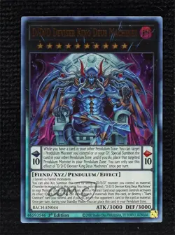 UR - D/D/D Deviser King Deus Machinex 1st Ed. YuGiOh Battle of Chaos #BACH-EN044 - Image 1