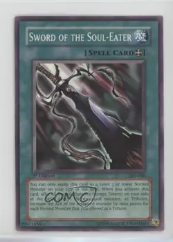 Sword of the Soul-Eater 1st Ed. YuGiOh Ancient Sanctuary #AST-086 2004 - Image 1