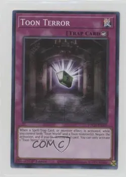 Toon Terror (SR) 1st Ed. YuGiOh Chaos #TOCH-EN005 - Image 1