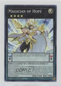 Magician of Hope (SR) 1st Ed. YuGiOh Toon Chaos #TOCH-EN024 - Image 1