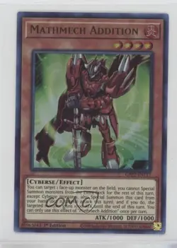 Mathmech Addition Ultra Rare 1st Ed. YuGiOh Ghosts From The Past: 2nd Haunting - Image 1
