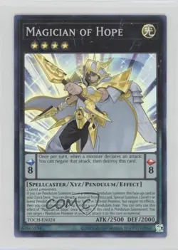 Magician of Hope (SR) Unlimited YuGiOh Toon Chaos #TOCH-EN024 - Image 1