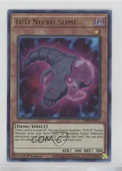 D/D Necro Slime Ultra Rare 1st Ed. YuGiOh Ghosts From The Past: 2nd Haunting - Image 1