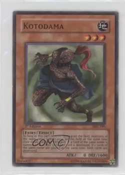 Kotodama 1st Ed. YuGiOh Magic Ruler Booster #MRL-095 2002 - Image 1
