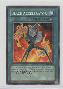 Blaze Accelerator Unlimited YuGiOh Force of the Breaker #FOTB-EN040 2007 - Image 1