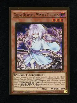 Ghost Reaper & Winter Cherries 1st Ed. YuGiOh Gold Series: Maximum #MAGO-EN010 - Image 1
