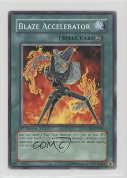 Blaze Accelerator 1st Ed. YuGiOh Force of the Breaker #FOTB-EN040 2007 - Image 1