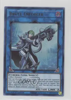 Brute Enforcer Ultra Rare 1st Ed. YuGiOh Ghosts From The Past: 2nd Haunting - Image 1