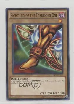 Right Leg of the Forbidden One YuGiOh endary Decks II - Collector's Set - Image 1
