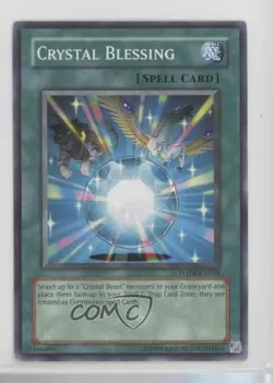 Crystal Blessing Unlimited YuGiOh Force of the Breaker #FOTB-EN034 2007 - Image 1