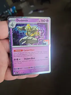 Dusknoir - Prize Pack Series 7 - Shrouded Fable Cosmos Holo Pokemon Card NM - Image 2