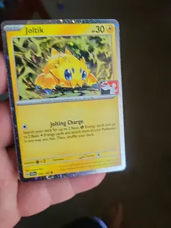 Joltik Holo Pokemon Prize Pack Series 7 Promo Pokemon Card NM/LP Stamp - Image 2