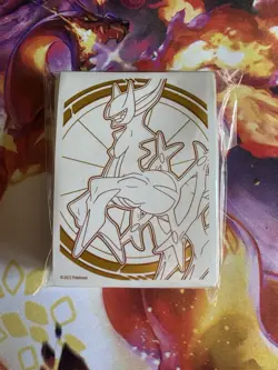 Brilliant Stars Arceus ETB Card Sleeves Pokemon TCG - Image 1