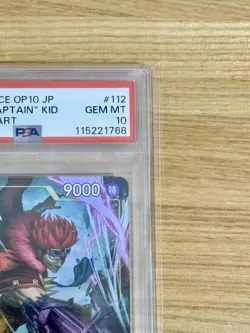 PSA10 Eustass Kid SR OP10-112 One Piece Card Japanese - Image 3
