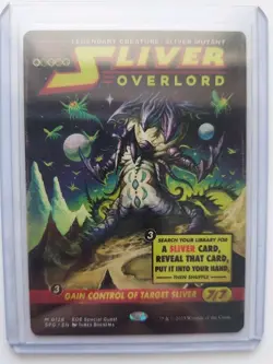 Sliver Overlord Showcase Magic The Gathering Edge of Eternities NM/M EOE MTG - Image 1