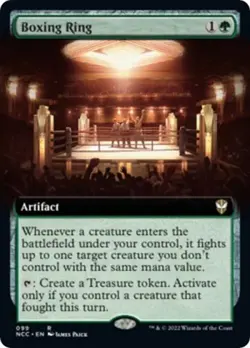 Boxing Ring (Extended Art) -Foil Light Play MTG - Image 1
