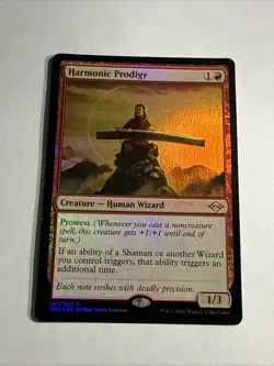 MtG Magic Harmonic Prodigy Foil Rare MH2 #132 Modern Horizons 2 x1 - Image 1
