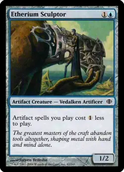X 1 Etherium Sculptor NM Shards of Alara 042 MTG Magic The Gathering - Image 1