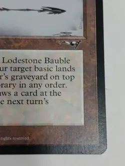 MTG Lodestone Bauble x1- -Alliances-NM - Image 4
