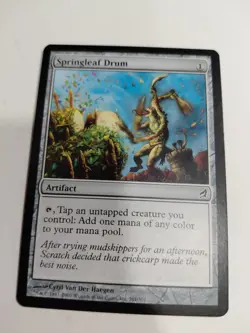 MTG Magic the Gathering Springleaf Drum (261/312) Lorwyn NM - Image 1