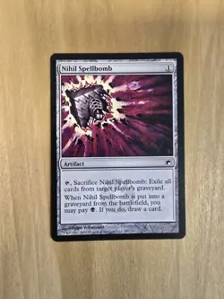 Nihil Spellbomb - #187/249 (LP) Scars of Mirrodin SOM Magic MTG - Regular - Image 1