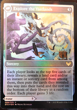 FOIL EXTENDED Wandering Archaic - Strixhaven (Magic/MTG) Near Mint - Image 2