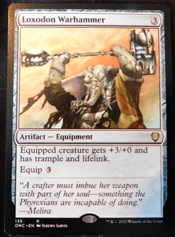 MTG Single - Loxodon Warhammer - Lightly Played, Excellent Condition - Image 1