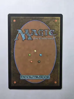 MTG Misprint BLANK CARD White Face Black Border Rare Error Magic Card - Image 2