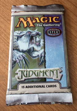 MTG Magic The Gathering | Judgment Booster Pack Factory Sealed Vintage - Image 1