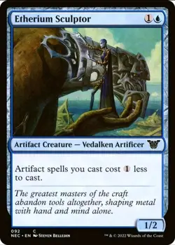 X 1 Etherium Sculptor NM NEC 092 MTG Magic The Gathering - Image 1