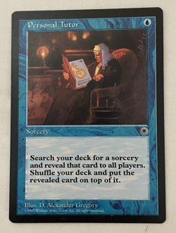 1x Personal Tutor Portal MTG Magic the Gathering LP - Image 2
