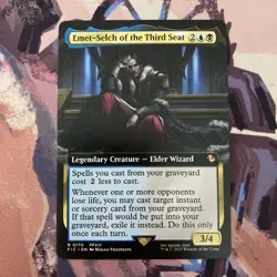 Emet-Selch Of The Third Seat Borderless - Final Fantasy - Magic MTG - Image 1