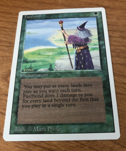 Fastbond (Revised) NM vintage MTG - Image 1