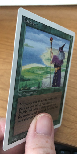 Fastbond (Revised) NM vintage MTG - Image 4