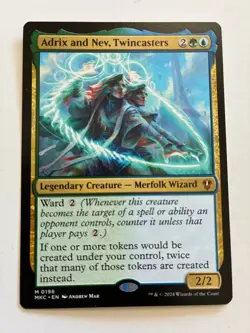 MTG Adrix and Nev, Twincasters Commander: Murders at Karlov Manor Regular NM - Image 1