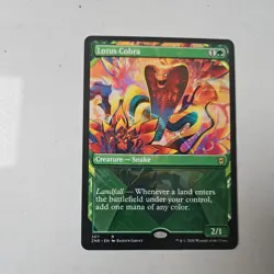 Lotus Cobra ZNR 307 Rare Showcase Zendikar Rising NM MTG - Image 1