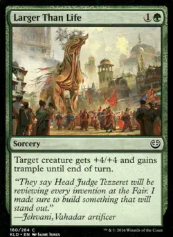 Larger Than Life 160/264 Kaladesh MTG Magic the Gathering card - Image 1