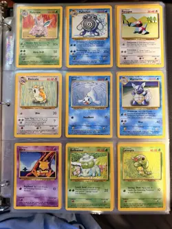 Pokemon TCG Base Set Complete Unlimited 102/102 LP Charizard WOTC 1999 LP-MP - Image 5