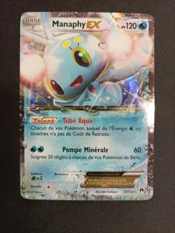 Carte Pokemon Manaphy Ex 32/122 Rupture Turbo - Image 1