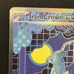 2025 Pokemon SV Prismatic Evolutions PRE EN Iron Crown ex #158/131 - Image 2