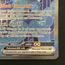 2025 Pokemon SV Prismatic Evolutions PRE EN Iron Crown ex #158/131 - Image 5