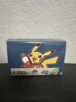 Pokemon World Championship 2025 Anaheim - Pikachu Varsity Double Deck Box - Image 1