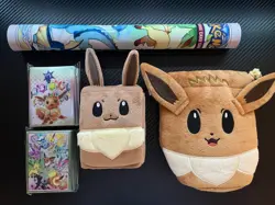 Pokemon Prismatic Evolutions Accessories and Box (EMPTY) - Image 1
