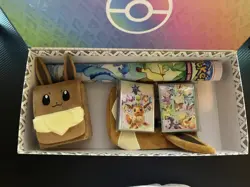Pokemon Prismatic Evolutions Accessories and Box (EMPTY) - Image 3