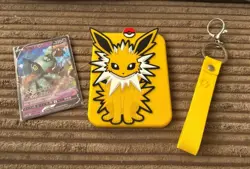 Pokemon S-Chinese CSGC-005 Jolteon Holder Sleeve Eevee Display Frame Box - Image 1