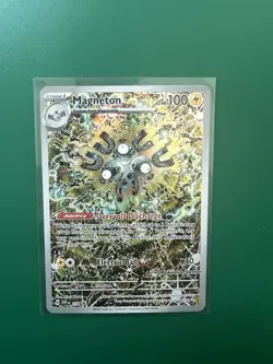 Pokemon TCG Magneton 159 Pokemon Center ETB Promo Stamped Surging Sparks M/NM - Image 1