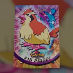 Pidgey #16 1999 Topps Pokemon TV Animation Edition Series 1 Blue Logo LP - Image 1