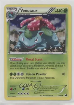 Venusaur Pokemon Black & White Dark Explorers #3 - Image 1