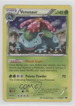 Venusaur Pokemon Black & White Dark Explorers #3 - Image 1