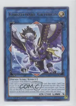 Knightmare Gryphon 1st Ed. YuGiOh Genesis Impact #GEIM-EN041 - Image 1